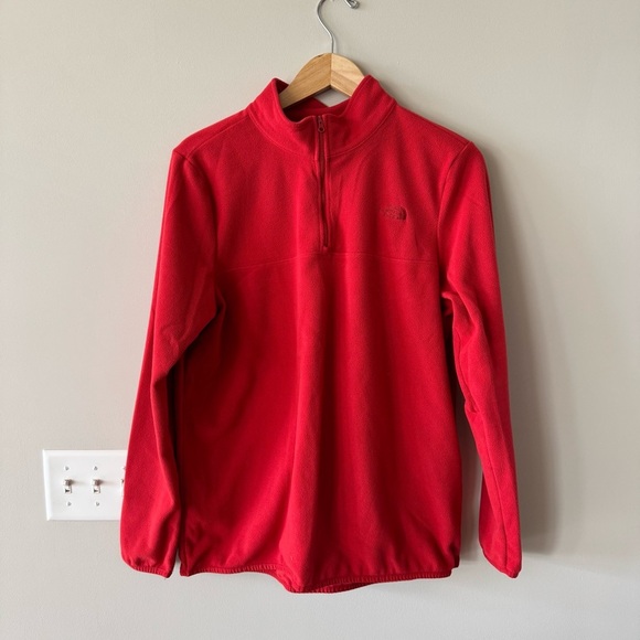 Like new! The North Face Half-Zip Fleece Pullover - Burnt Orange - Picture 11 of 12
